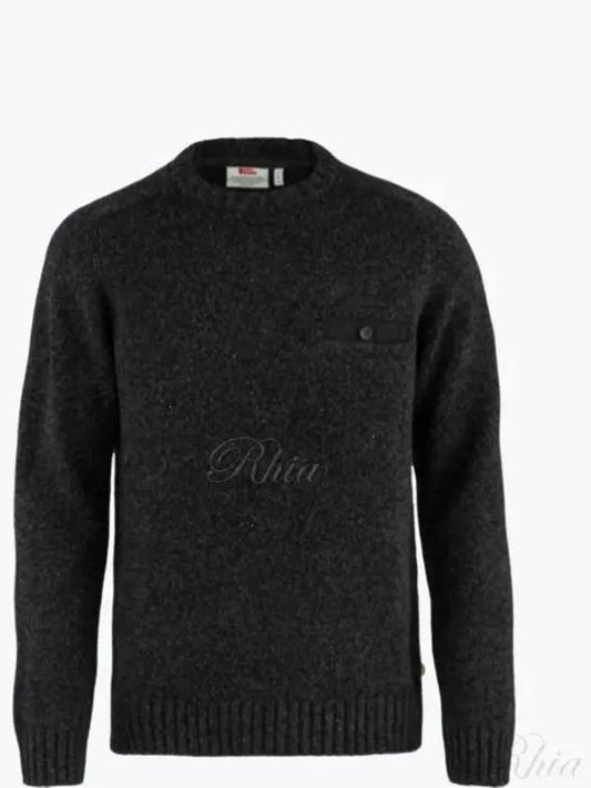 Men s Lada Round Neck Sweater Black 84139550 M - FJALL RAVEN - BALAAN 2