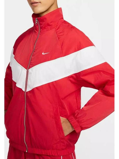 Windrunner Loose UV Woven Zip-Up Jacket University Red - NIKE - BALAAN 2