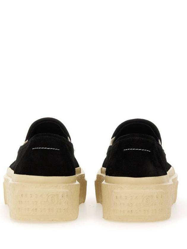 Mm6 Maison Margiela Leather Sneaker - MAISON MARGIELA - BALAAN 3