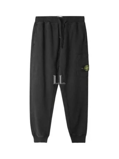 Wappen Patch Cargo Jogger Track Pants Black - STONE ISLAND - BALAAN 2