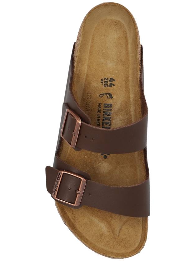 Birkenstock ‘Arizona BS’ Slides, Men's, Brown - BIRKENSTOCK - BALAAN 6