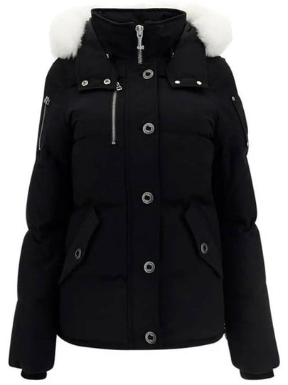 Original Threequarter Jacket White Fur Black - MOOSE KNUCKLES - BALAAN 2