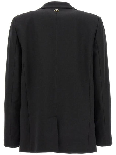 Twinset Single-Breasted Blazer Jacket - TWINSET - BALAAN 2