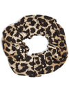 Animal Print Orc Cotton Scrunchie A5993 - GANNI - BALAAN 2