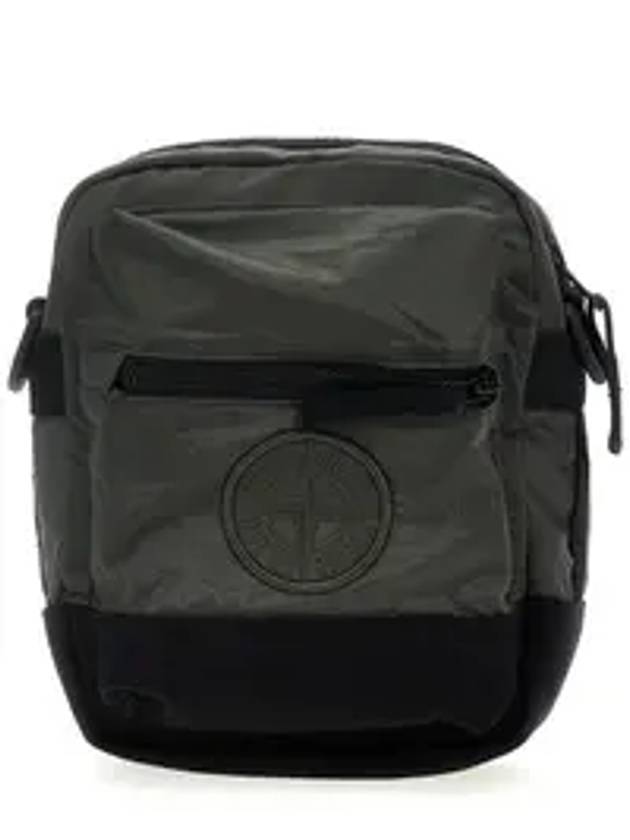 Logo Patch Cross Bag Green - STONE ISLAND - BALAAN 1