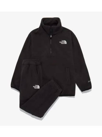 The North Face KIDS CAMPER Fleece Set NT7TQ60S BLK - THE NORTH FACE - BALAAN 1