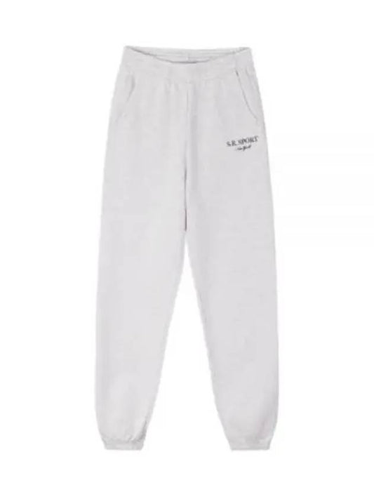 SR Sport Sweatpant Heather GrayNavy SWAW2337HG 19 Sports - SPORTY & RICH - BALAAN 1