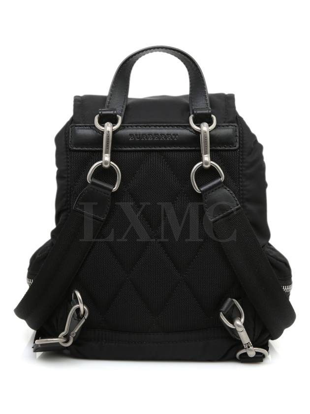 Backpack technical small black nylon mini bag 8006716 - BURBERRY - BALAAN 4