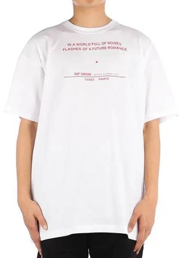 Men s Short Sleeve T Shirt 221 M125 19001 0010 270166 - RAF SIMONS - BALAAN 1