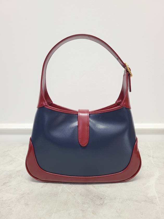 Navy Red Jackie 1961 Hobo Bag Small - GUCCI - BALAAN 6