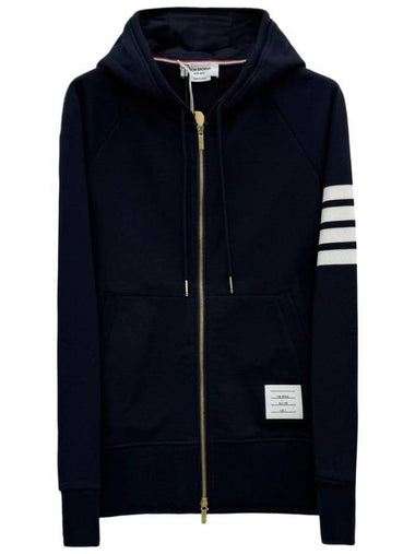 diagonal armband hood zip up MJT022H 461 - THOM BROWNE - BALAAN 1