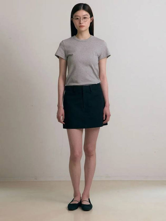 Minimal Mini Skirt Black - 38COMEONCOMMON - BALAAN 1
