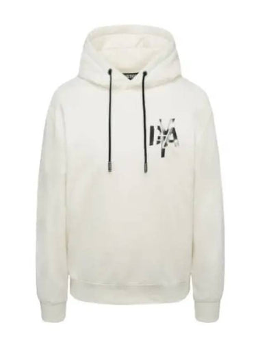 Romino White Unisex Training Top Hooded Sweatshirt Hoodie - DUVETICA - BALAAN 1