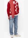 Wool Fringe Muffler Mineral Red - ACNE STUDIOS - BALAAN 10