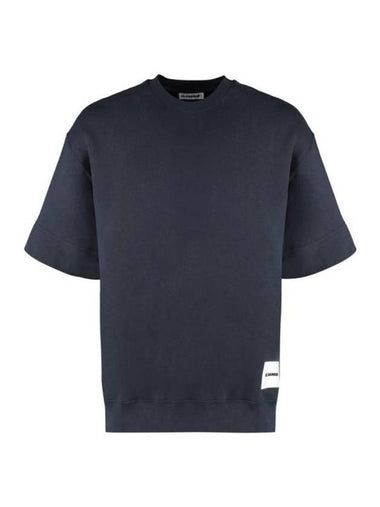 Short Sleeve T Shirt J47GC0110 J20039 402 Navy - JIL SANDER - BALAAN 1