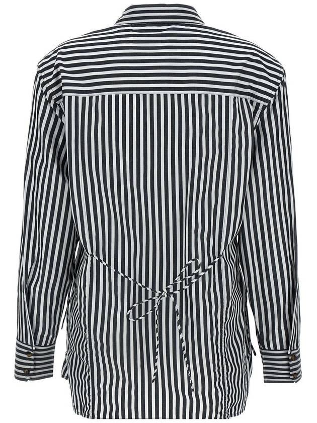 Ganni Lace-Up Shirt - GANNI - BALAAN 2