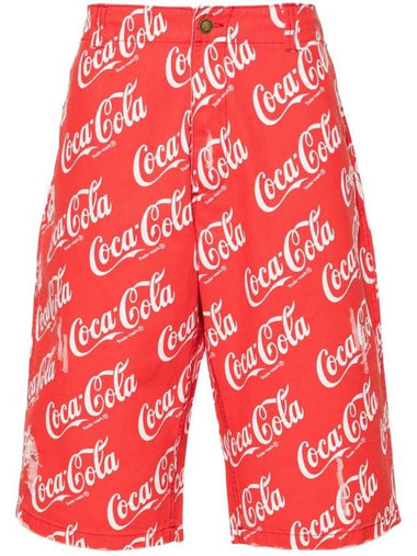 Erl Erl X Coca Cola Printed Shorts - ERL - BALAAN 1