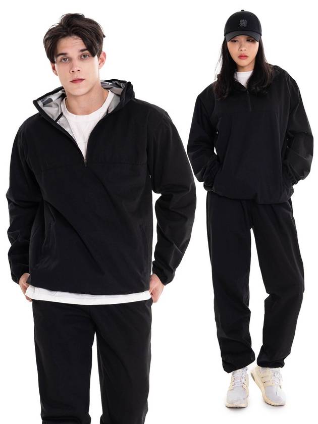 Sweat Suit Z2  Anorak Black - HOTSUIT - BALAAN 1