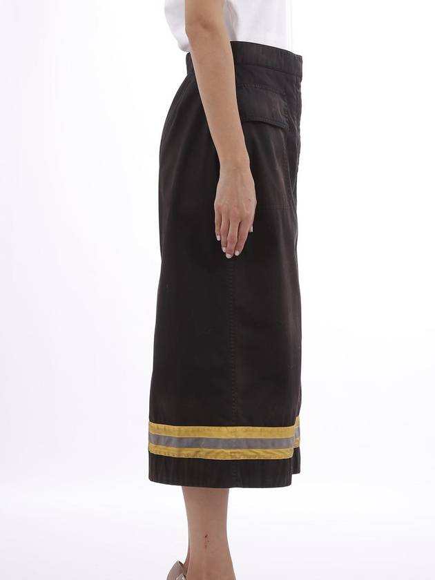 Skirt With Reflective Band - CALVIN KLEIN - BALAAN 3