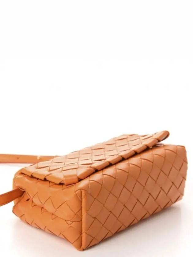 Mini Intrecciato Cross Bag Orange - BOTTEGA VENETA - BALAAN 6