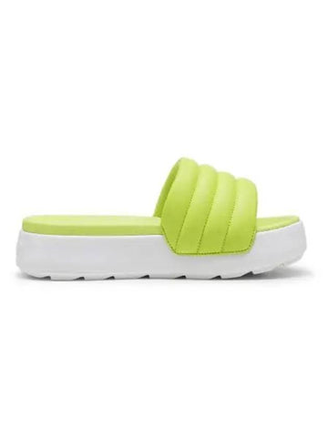 Carmen Slide Puppy Women s Lime White 395399 04 - PUMA - BALAAN 1