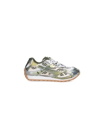 Orbit Mesh Rubber Low Top Sneakers Green - BOTTEGA VENETA - BALAAN 2