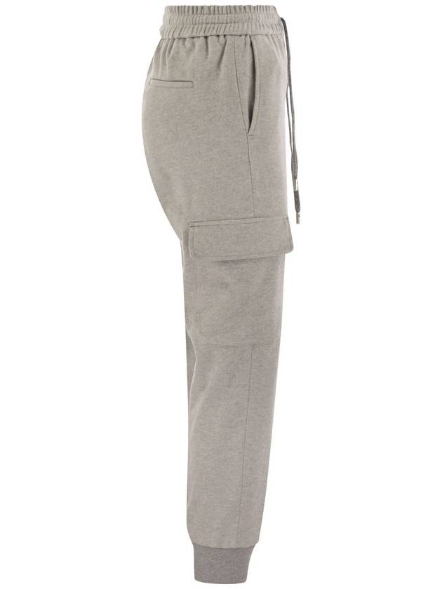 Cotton and virgin wool trousers - PESERICO - BALAAN 3