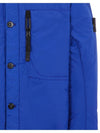 Skin Touch Nylon Garment Dyed Jacket Blue - STONE ISLAND - BALAAN 5