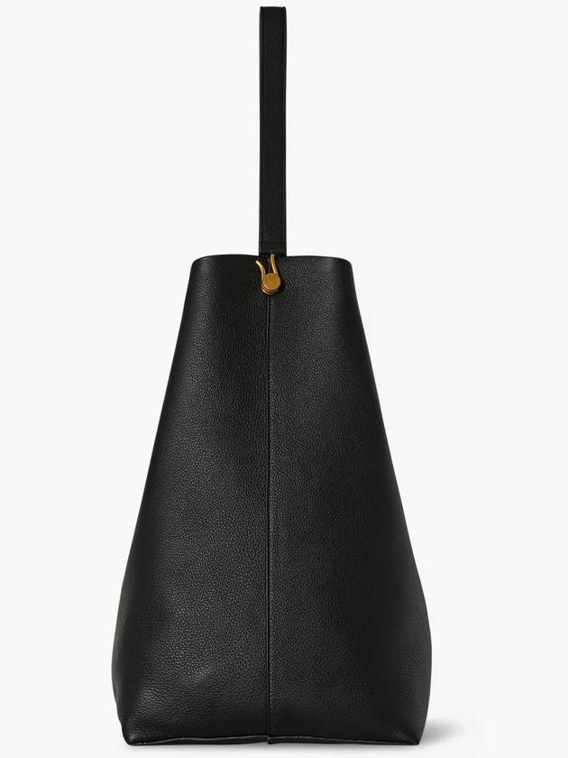 NS Tote Hook Leather Large Black - THE ROW - BALAAN 4