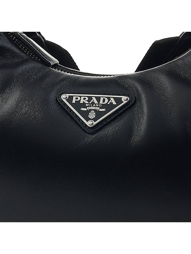 Re-Edition 2005 Padded Nappa Leather Shoulder Bag Black - PRADA - BALAAN 7