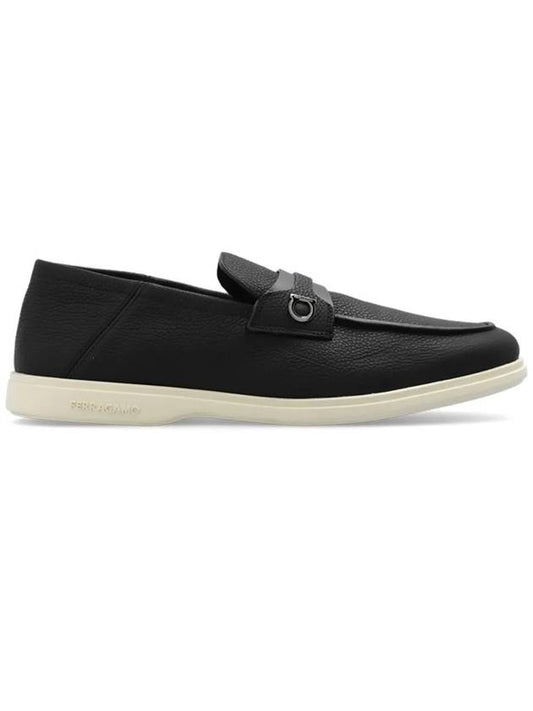 24SS DRAME Gancini Ornament Loafer Black 0768454 - SALVATORE FERRAGAMO - BALAAN 2