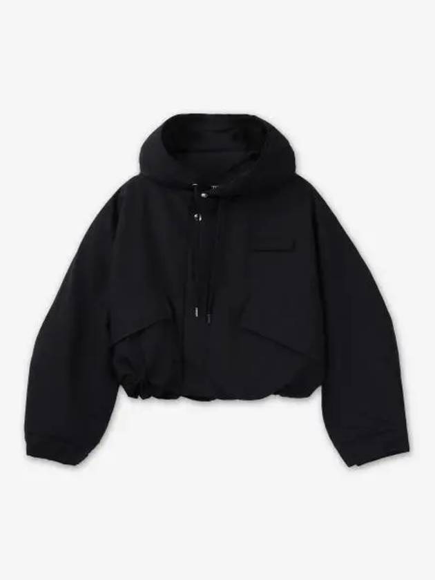 The Caraco Cropped Parka Black - JACQUEMUS - BALAAN 2