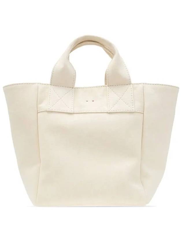 Logo Printing Large Canvas Tote Bag Beige - ACNE STUDIOS - BALAAN 4