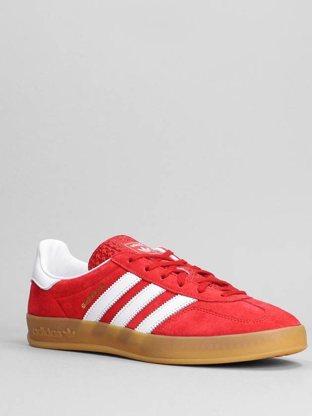 Gazelle Indoor Low Top Sneakers Red - ADIDAS - BALAAN 6