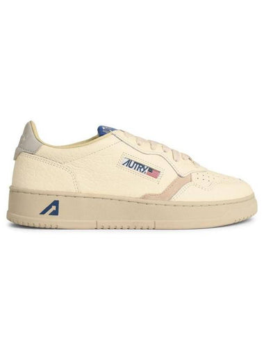 Autry Cream Leather Sneakers - AUTRY - BALAAN 1