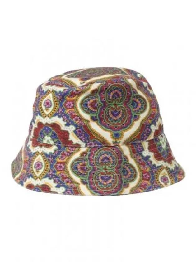 24 WAQA000899SA584 X0800 Print Bucket Hat - ETRO - BALAAN 1