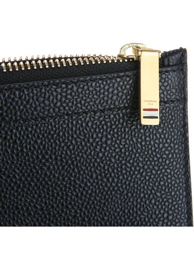 Medium Document Holder Clutch Bag Black - THOM BROWNE - BALAAN 5