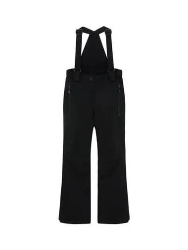 2A60410 53066 Overall Pants Black 1337730 - MONCLER - BALAAN 1