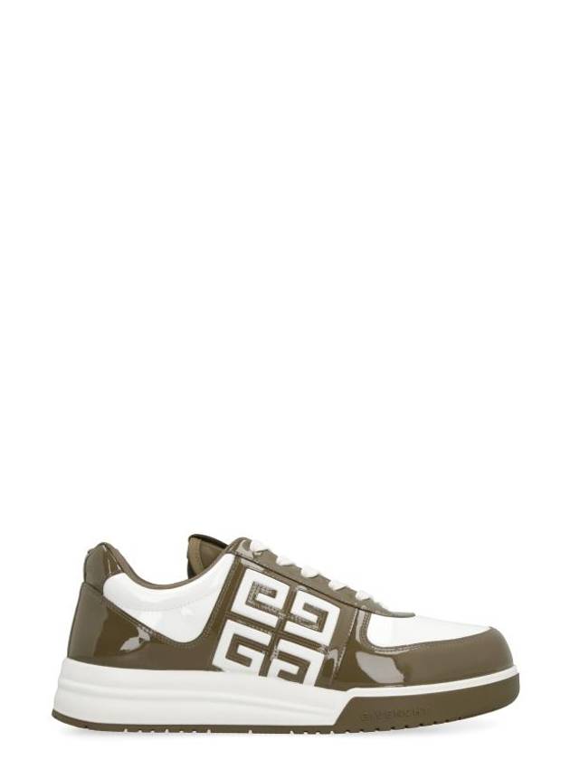 G4 Patent Leather Low Top Sneakers Green - GIVENCHY - BALAAN 1