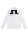 Men's Jeff Hybrid Zip-Up Jacket White - J.LINDEBERG - BALAAN 3