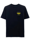 Military Wing Short Sleeve TShirt PMAA001S21JER01 - PALM ANGELS - BALAAN 1