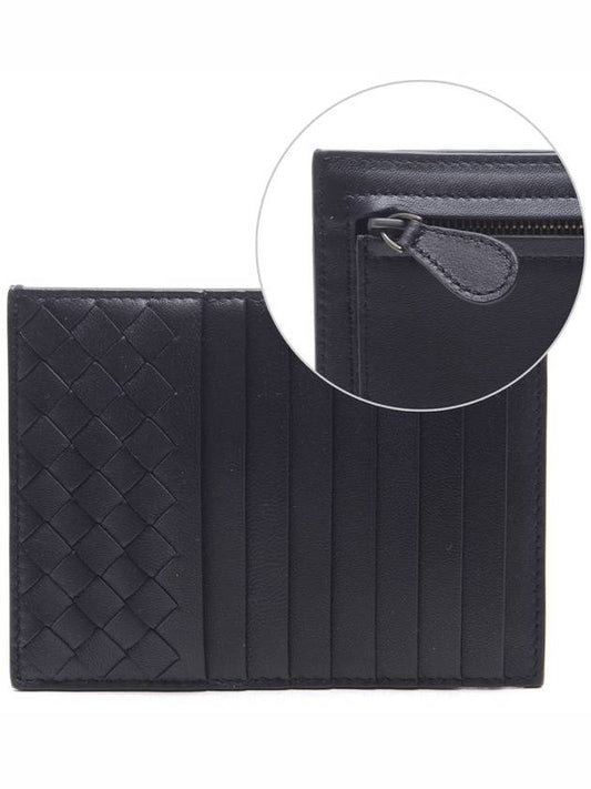 Intrecciato Card Holder Black - BOTTEGA VENETA - BALAAN.