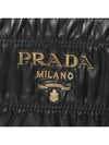 Black Calf Leather Borsa Mano Tote Bag - PRADA - BALAAN 6