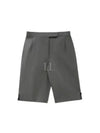 Twill Classic Backstrap Shorts Medium Grey - THOM BROWNE - BALAAN 2