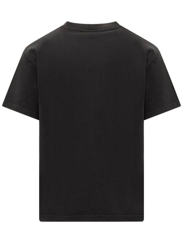 Gnome Trio Print Short Sleeve T Shirt Black - JW ANDERSON - BALAAN 3