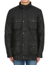 Corbridge Wax Zip-Up Jacket Black - BARBOUR - BALAAN 3