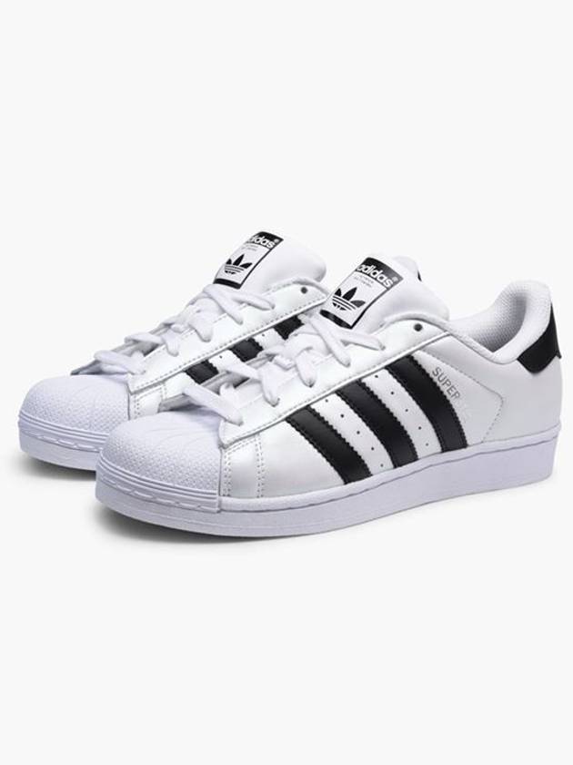 Original Superstar Low Top Sneakers White Black - ADIDAS - BALAAN 4