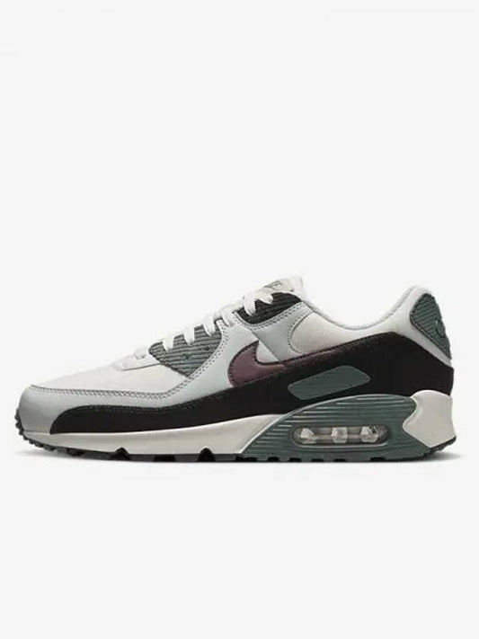 Air Max 90 Premium Men s Sneakers Phantom Vintage Green Black Burgundy Crush FV6059 001 699894 - NIKE - BALAAN 1