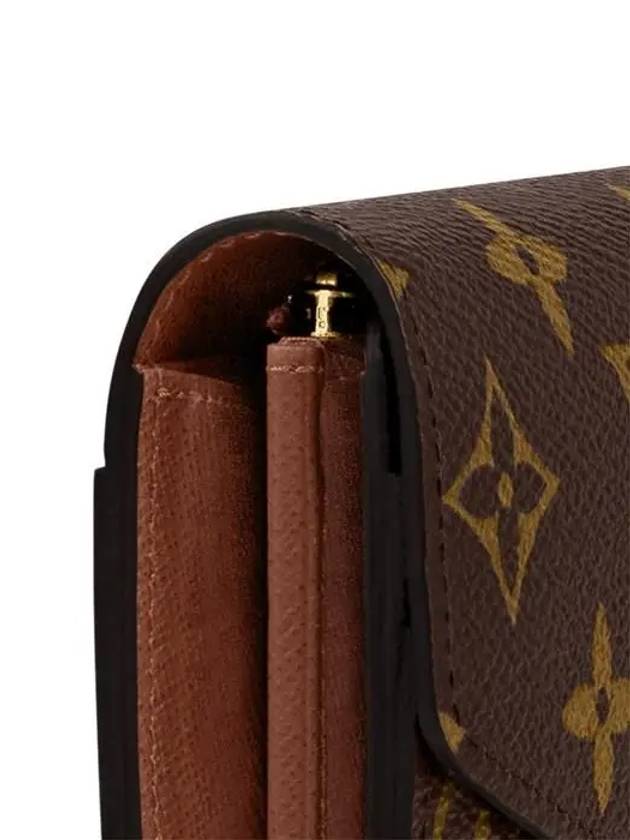 Monogram Sarah Long Wallet Brown - LOUIS VUITTON - BALAAN 6