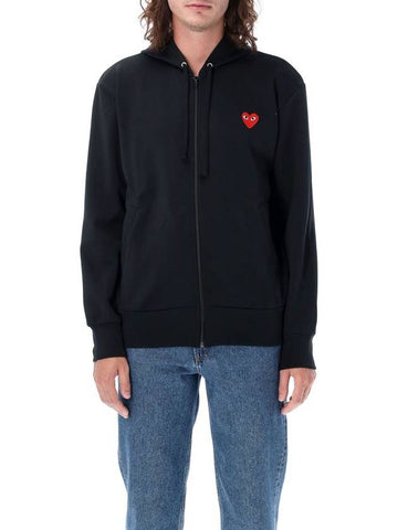 Icon Heart zip hoodie - COMME DES GARCONS PLAY - BALAAN 1